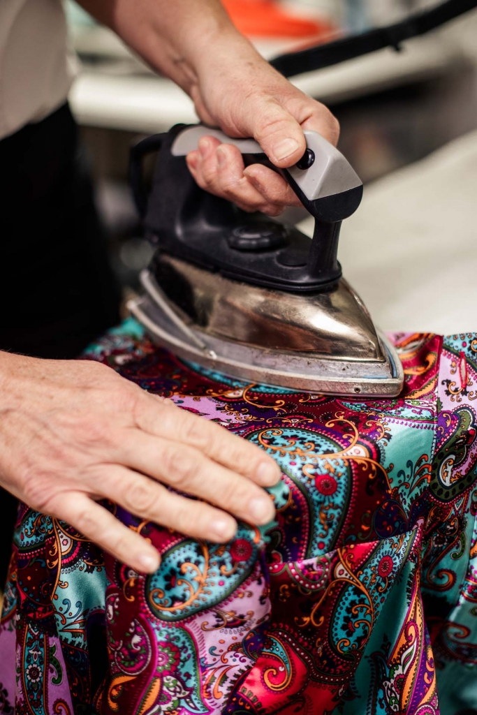 Ironing Haute Couture Fabrics